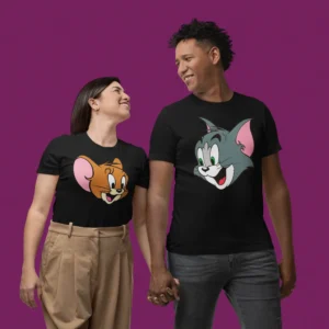 COMBO TOM & JERRY COUPLE T SHIRT
